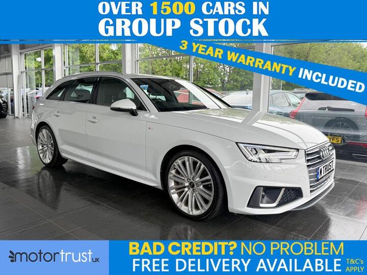 Audi A4 AVANT 2.0 TDI 40 S Line S Tronic Euro 6 (s/s) 5dr Audi A4 AVANT 2.0 TDI 40 S Line S Tronic Euro 6 (s/s) 5dr