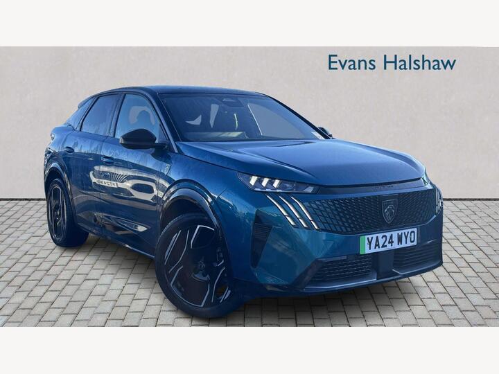 Peugeot E-3008 ELECTRIC ESTATE 73kWh GT Auto 5dr Peugeot E-3008 ELECTRIC ESTATE 73kWh GT Auto 5dr