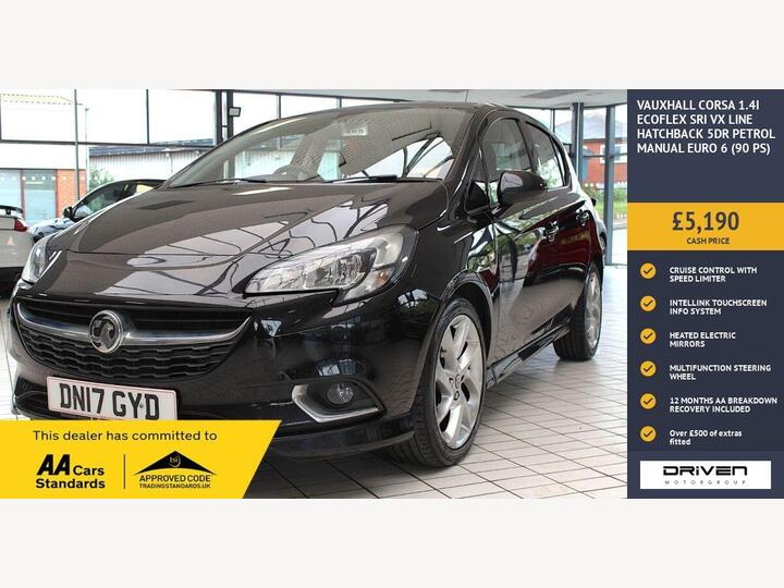 Vauxhall CORSA 1.4i EcoFLEX SRi VX Line Euro 6 5dr