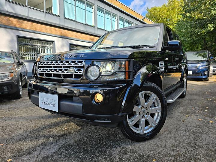 Land Rover DISCOVERY 4 5.0 V8 HSE VERY RARE SANTORINI BLACK CREAM LEATHER 380 BHP