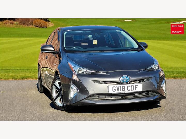 Toyota Prius 1.8 VVT-h Excel CVT Euro 6 (s/s) 5dr (15in Alloy)