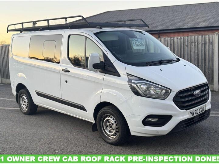 Ford TRANSIT CUSTOM 2.0 300 EcoBlue Trend Crew Van L1 H1 Euro 6 (s/s) 5dr (6 Seat)