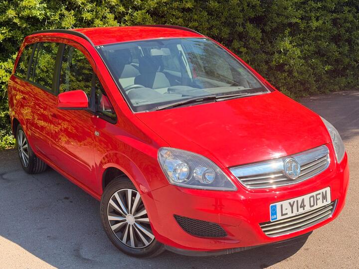 Vauxhall Zafira 1.8 16V Exclusiv Euro 5 5dr