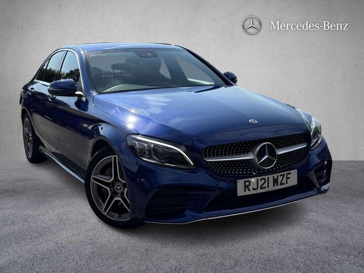 Mercedes-Benz C Class 2.0 C300d AMG Line Edition (Premium) G-Tronic+ Euro 6 (s/s) 4dr