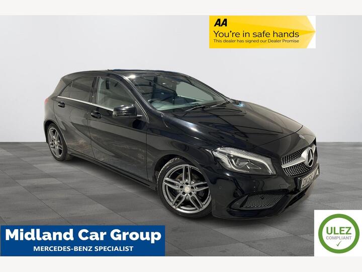 Mercedes-Benz A Class 1.6 A180 AMG Line (Premium) Euro 6 (s/s) 5dr Mercedes-Benz A Class 1.6 A180 AMG Line (Premium) Euro 6 (s/s) 5dr