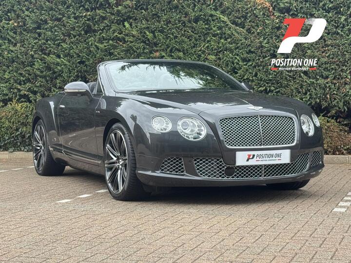 Bentley Continental 6.0 W12 GTC Speed Auto 4WD Euro 5 2dr