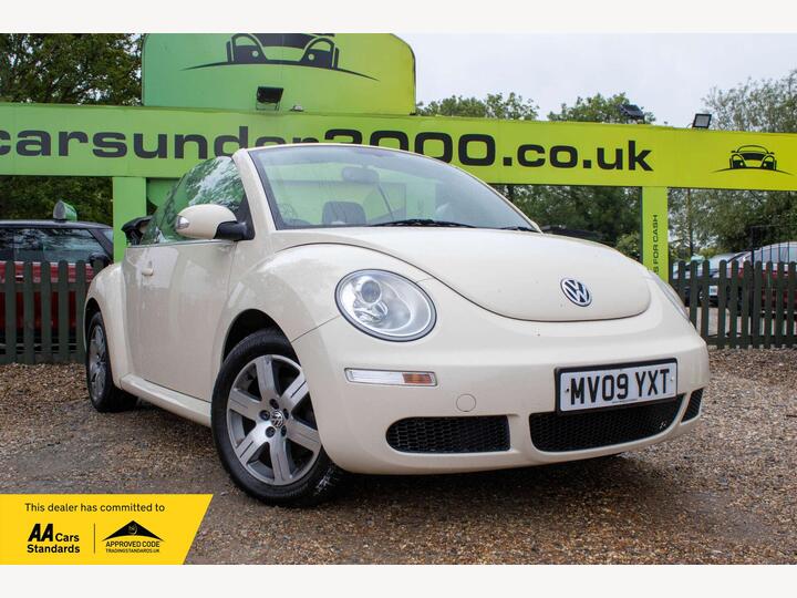Volkswagen BEETLE 1.6 Cabriolet Euro 4 2dr Volkswagen BEETLE 1.6 Cabriolet Euro 4 2dr