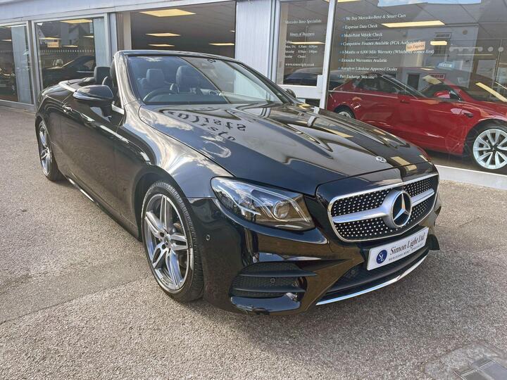 Mercedes-Benz E Class 2.0 E220d AMG Line Cabriolet G-Tronic+ Euro 6 (s/s) 2dr