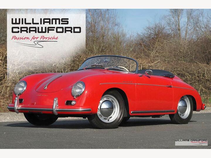 Porsche 356 A (T1) LHD Speedster By Reutter 1957