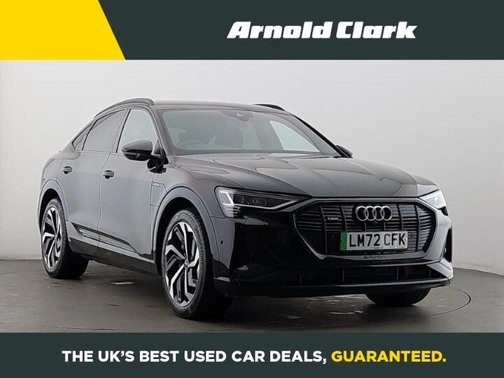 Audi E-tron 55 Black Edition Sportback Auto Quattro 5dr 95kWh (11kW Charger)