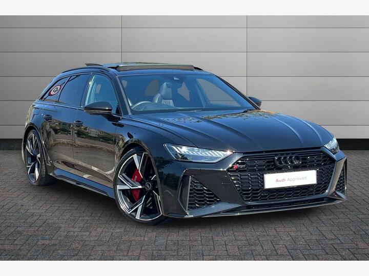 Audi RS6 Avant 4.0 TFSI V8 Carbon Black Tiptronic Quattro Euro 6 (s/s) 5dr Audi RS6 Avant 4.0 TFSI V8 Carbon Black Tiptronic Quattro Euro 6 (s/s) 5dr