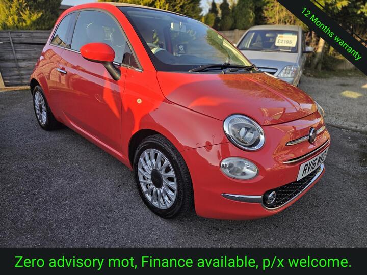 Fiat 500C 0.9 TwinAir Lounge Euro 6 (s/s) 2dr