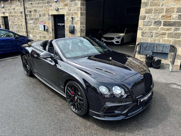 Bentley CONTINENTAL 6.0 W12 GTC Supersports Auto 4WD Euro 6 2dr