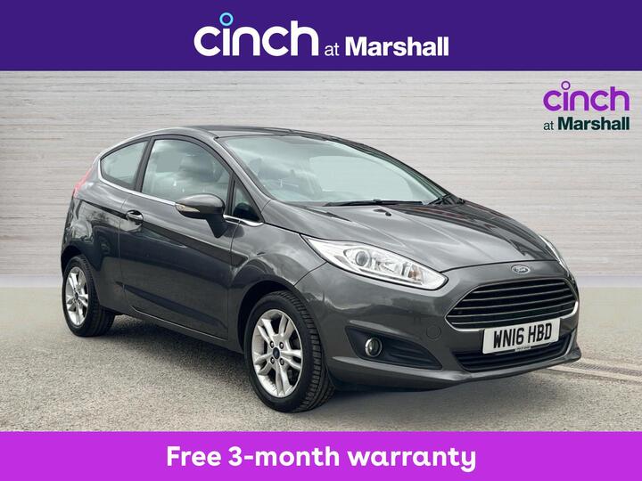 Ford Fiesta 1.0T EcoBoost Zetec Euro 6 (s/s) 3dr