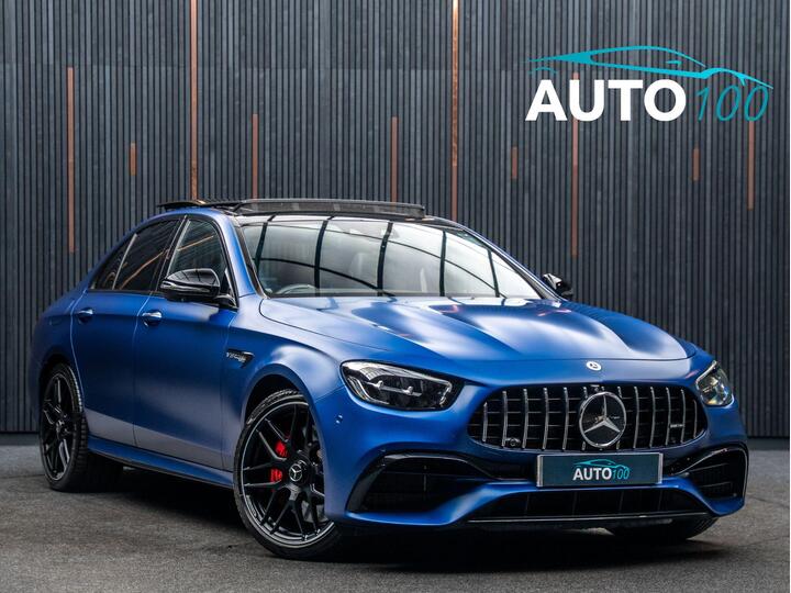 Mercedes-Benz E Class 4.0 E63 V8 BiTurbo AMG S SpdS MCT 4MATIC+ Euro 6 (s/s) 4dr Mercedes-Benz E Class 4.0 E63 V8 BiTurbo AMG S SpdS MCT 4MATIC+ Euro 6 (s/s) 4dr