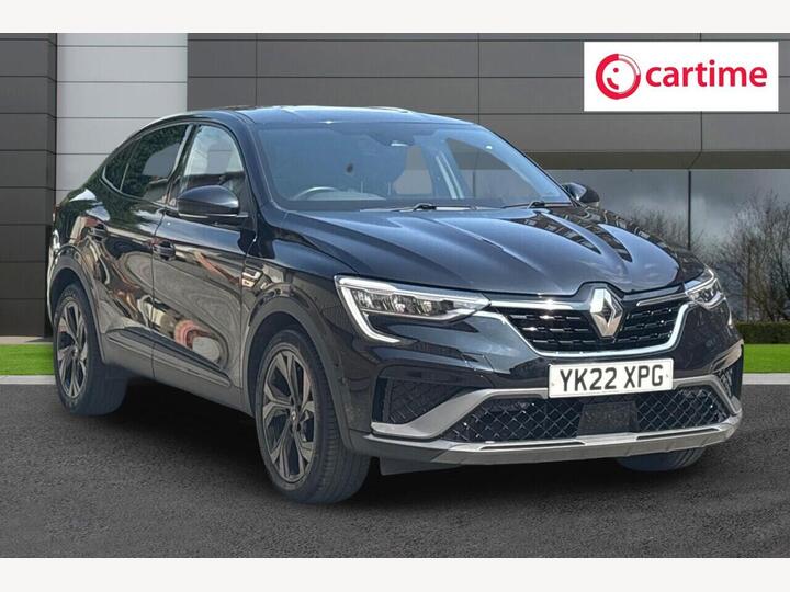 Renault ARKANA 1.3L 4d  AUTO  138 BHP Rear Parking Camera, Rear Parking Sensors, Android Auto / Apple CarPlay, Touchscreen, 18In Alloys Black, 18-Inch Alloys
