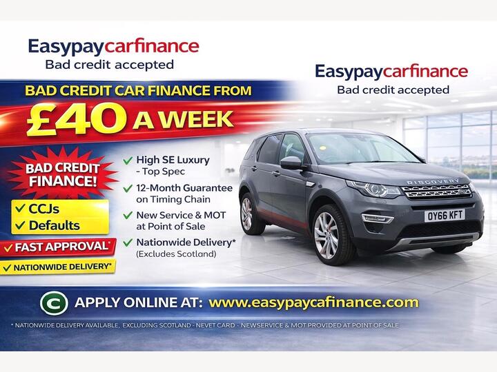 Land Rover Discovery Sport 2.0 TD4 HSE Luxury Auto 4WD Euro 6 (s/s) 5dr
