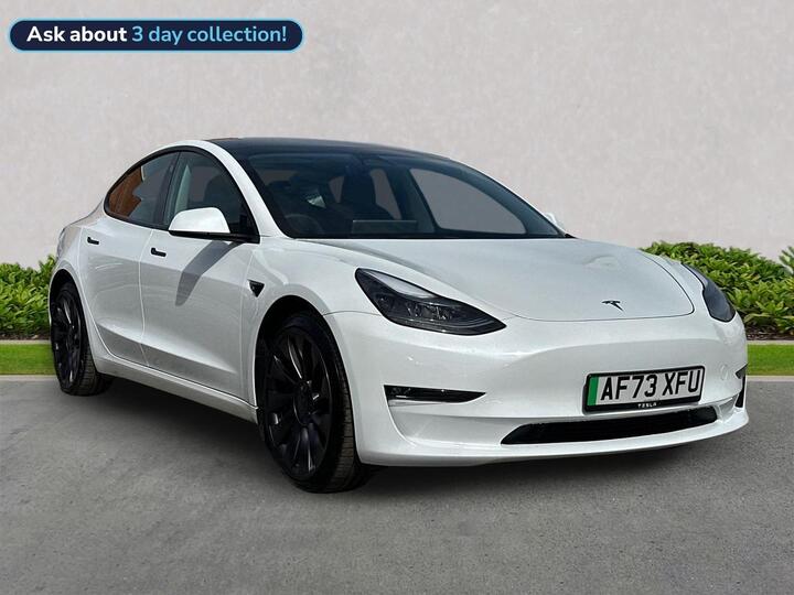 Tesla MODEL 3 (Dual Motor) Performance Auto 4WDE 4dr (Performance Upgrade) Tesla MODEL 3 (Dual Motor) Performance Auto 4WDE 4dr (Performance Upgrade)