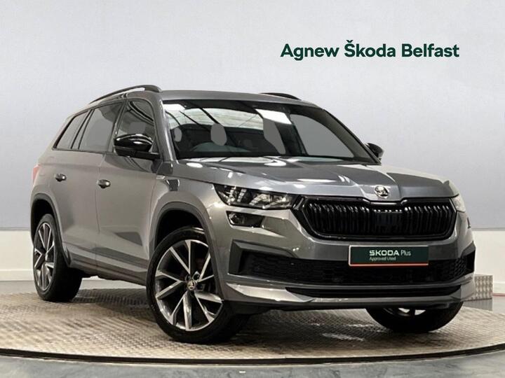 Skoda KODIAQ 1.5 TSI ACT SportLine DSG Euro 6 (s/s) 5dr (7 Seat) Skoda KODIAQ 1.5 TSI ACT SportLine DSG Euro 6 (s/s) 5dr (7 Seat)