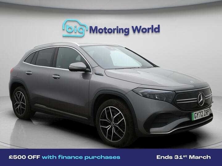 Mercedes-Benz EQA EQA 350 66.5kWh AMG Line (Premium) Auto 4MATIC 5dr