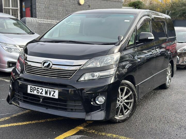 Toyota Vellfire 2.4 Petrol VVhT 7 Seats 5dr Toyota Vellfire 2.4 Petrol VVhT 7 Seats 5dr