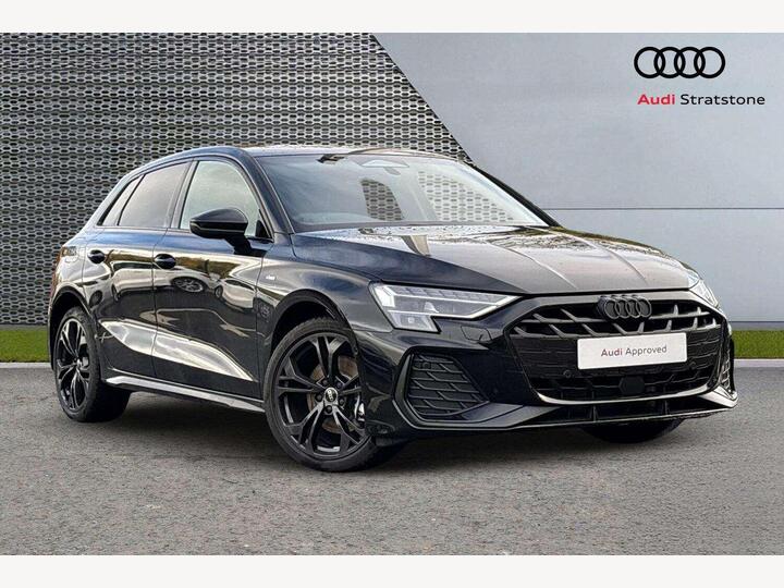 Audi A3 1.5 TFSIe Black Edition Sportback S Tronic Euro 6 (s/s) 5dr 17.9kWh