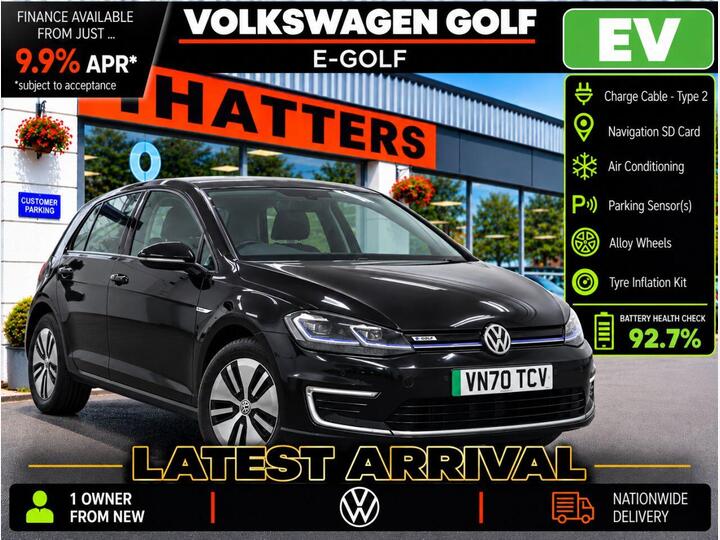 Volkswagen E-GOLF 35.8kWh E-Golf Auto 5dr