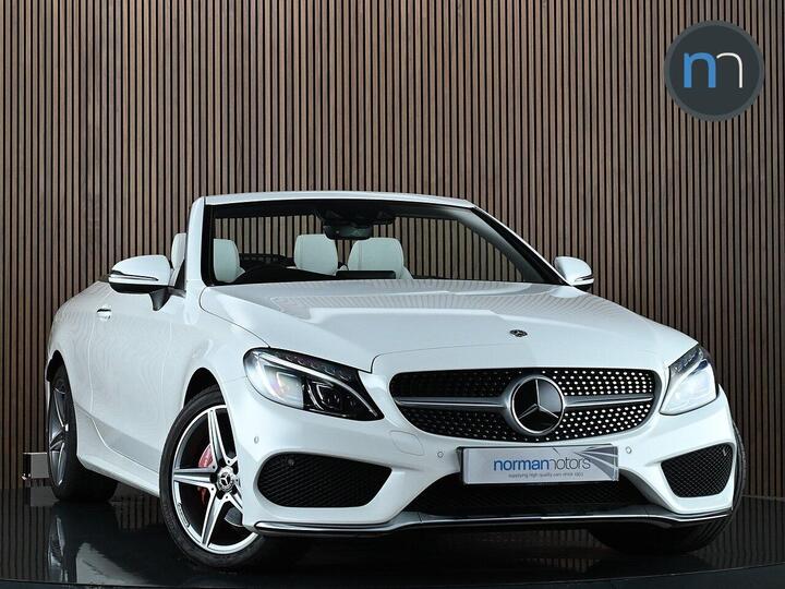 Mercedes-Benz C Class 2.1 C220d AMG Line (Premium Plus) Cabriolet G-Tronic+ 4MATIC Euro 6 (s/s) 2dr