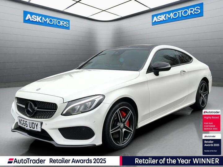 Mercedes-Benz C-CLASS 2.1 C250d AMG Line (Premium Plus) G-Tronic+ 4MATIC Euro 6 (s/s) 2dr