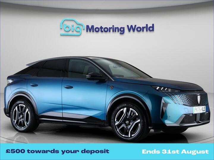 Peugeot E-3008 73kWh GT Auto 5dr