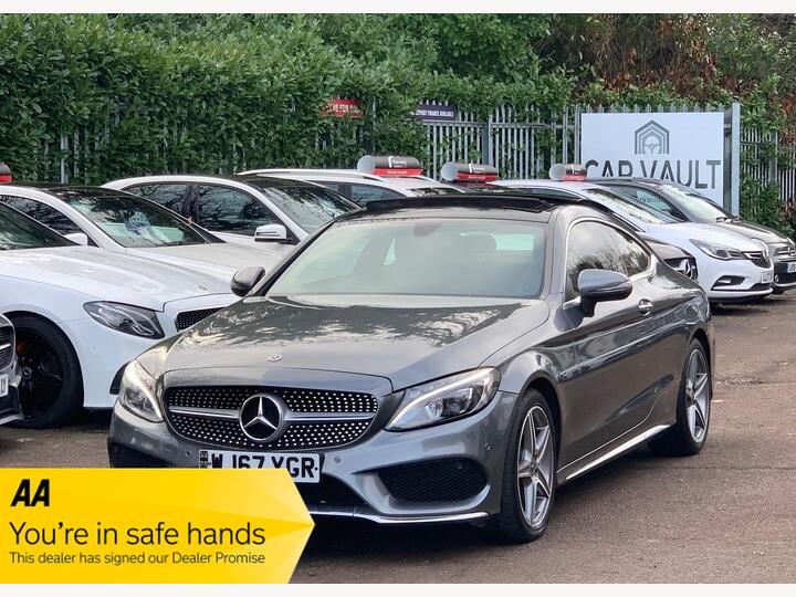 Mercedes-Benz C Class 2.1 C220d AMG Line (Premium) G-Tronic+ Euro 6 (s/s) 2dr