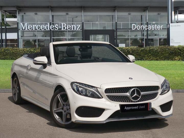Mercedes-Benz C Class 2.1 C220d AMG Line (Premium Plus) Cabriolet G-Tronic+ Euro 6 (s/s) 2dr
