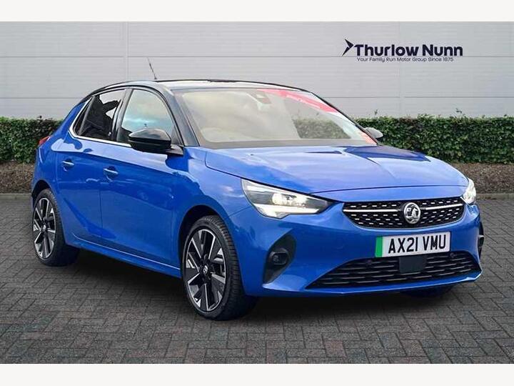 Vauxhall Corsa Electric 50kWh Elite Nav Premium Auto 5dr (7.4Kw Charger)