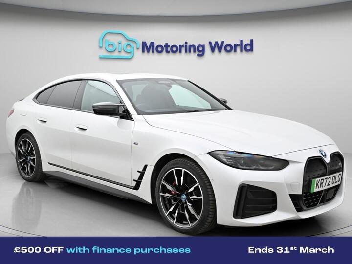 BMW I4 M50 83.9kWh Gran Coupe Auto 4WD 5dr