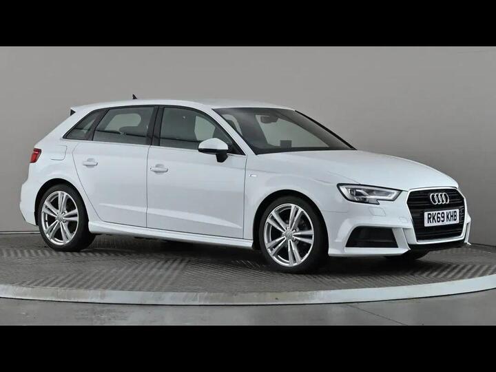 Audi A3 1.6 TDI 30 S Line Sportback S Tronic Euro 6 (s/s) 5dr