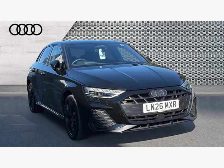 Audi A3 1.5 TFSIe Black Edition Sportback S Tronic Euro 6 (s/s) 5dr 17.9kWh