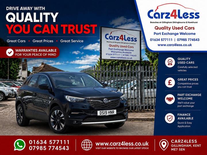 Vauxhall Grandland X 1.5 Turbo D BlueInjection Sport Nav Euro 6 (s/s) 5dr