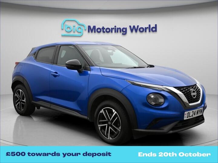 Nissan Juke 1.0 DIG-T N-Connecta DCT Auto Euro 6 (s/s) 5dr