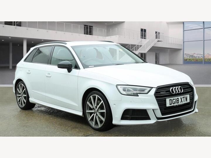 Audi A3 2.0 TFSI Black Edition Sportback S Tronic Quattro Euro 6 (s/s) 5dr