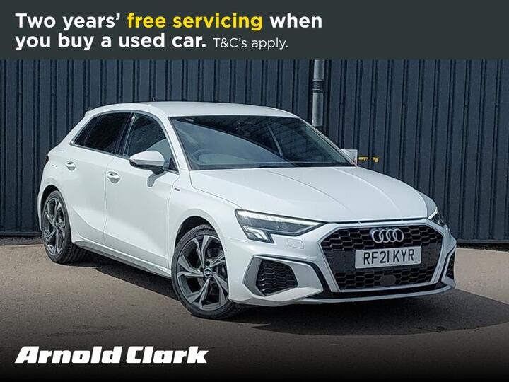 Audi A3 1.5 TFSI 35 S Line Sportback S Tronic Euro 6 (s/s) 5dr