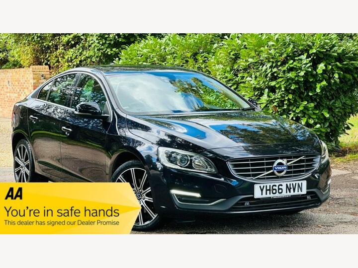 Volvo S60 2.0 D4 SE Lux Nav Auto Euro 6 (s/s) 4dr