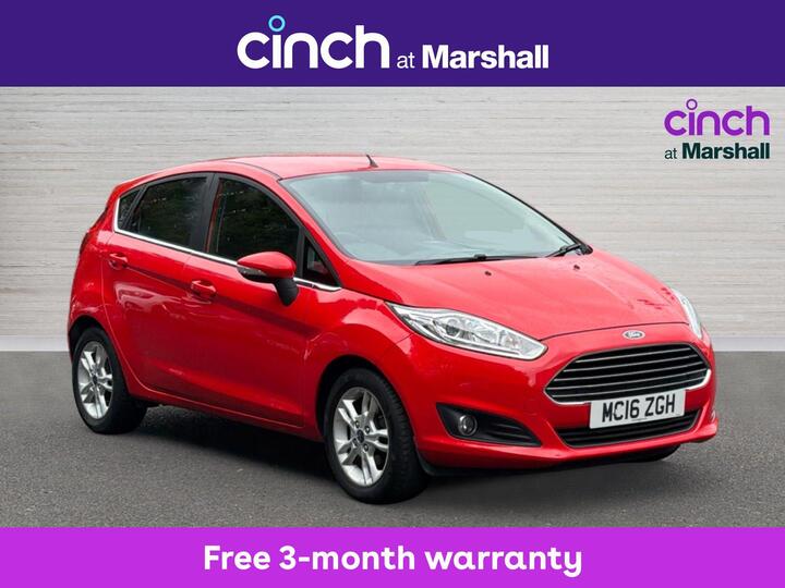 Ford Fiesta 1.0T EcoBoost Zetec Euro 6 (s/s) 5dr