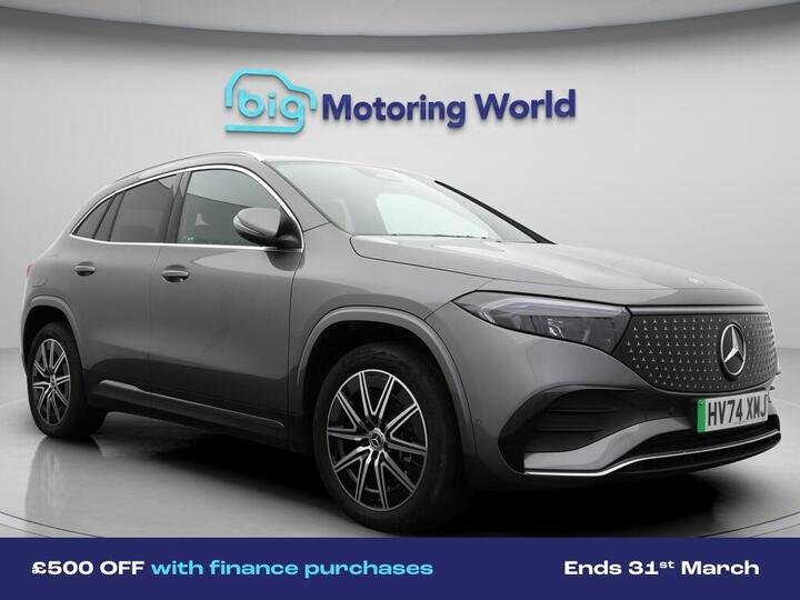 Mercedes-Benz EQA EQA 250+ 70.5kWh AMG Line (Executive) Auto 5dr