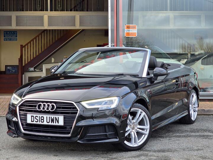 Audi A3 Cabriolet 1.5 TFSI CoD S Line S Tronic Euro 6 (s/s) 2dr