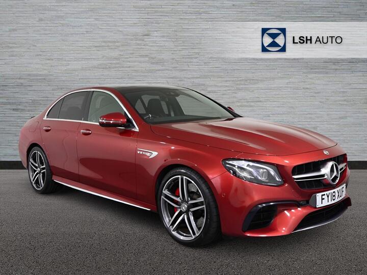 Mercedes-Benz E Class 4.0 E63 V8 BiTurbo AMG S (Premium) SpdS MCT 4MATIC+ Euro 6 (s/s) 4dr