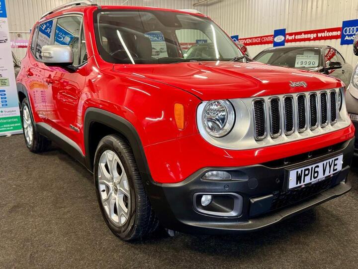 Jeep RENEGADE 1.6 MultiJetII Limited Euro 6 (s/s) 5dr Jeep RENEGADE 1.6 MultiJetII Limited Euro 6 (s/s) 5dr