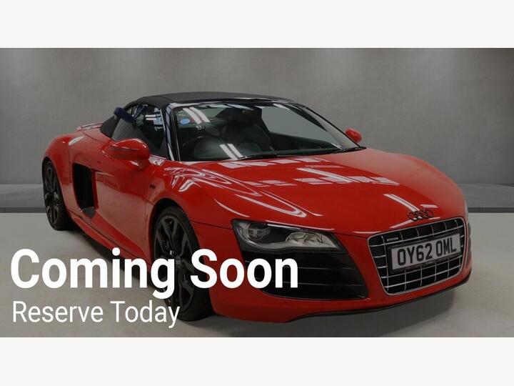 Audi R8 5.2 FSI V10 Spyder R Tronic Quattro Euro 5 2dr