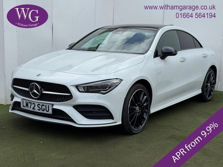 Mercedes-Benz CLA 1.3 CLA250e 15.6kWh AMG Line Night Edition (Premium Plus) Coupe 8G-DCT Euro 6 (s/s) 4dr Mercedes-Benz CLA 1.3 CLA250e 15.6kWh AMG Line Night Edition (Premium Plus) Coupe 8G-DCT Euro 6 (s/s) 4dr