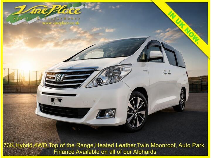 Toyota ALPHARD 2.4 Hybrid G-L Package, 7 Seats, Auto,  + FINANCE AT Www.vineplace.co.uk +