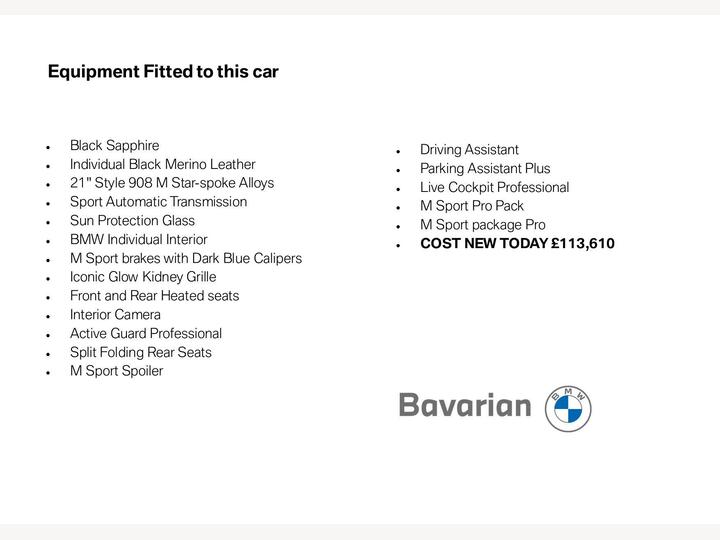 BMW 7 Series 3.0 750e 22.1kWh M Sport Auto XDrive Euro 6 (s/s) 4dr